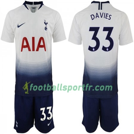 Tenue Tottenham Hotspur Davies 33 Enfant Domicile 2018-2019 Maillot de Foot